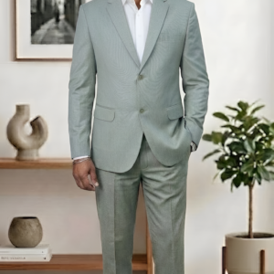 Classic Light Grey 2-Piece Formal Suit